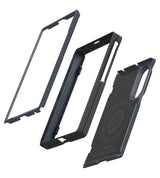 Magsafe Противоударен Калъф за Samsung Z Fold 8, Spigen Slim Armor Pro Case, Син (7)