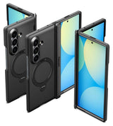 Magsafe Противоударен Калъф за Samsung Z Fold 8 Ultra, Spigen Slim Armor Pro S Case, Черен (2)