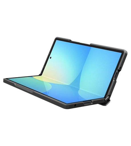 Magsafe Противоударен Калъф за Samsung Z Fold 8 Ultra, Spigen Slim Armor Pro Case, Черен (2)