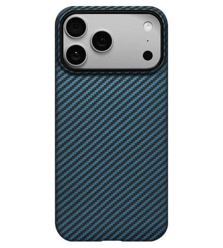Magsafe Калъф за iPhone 17 Pro Max, Pitaka Edge Black/Grey Case, Черен (4)