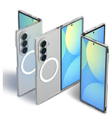 Magsafe Тънък Калъф за Samsung Z Fold 8 Ultra, Spigen AirSkin Case, Прозрачен (3)