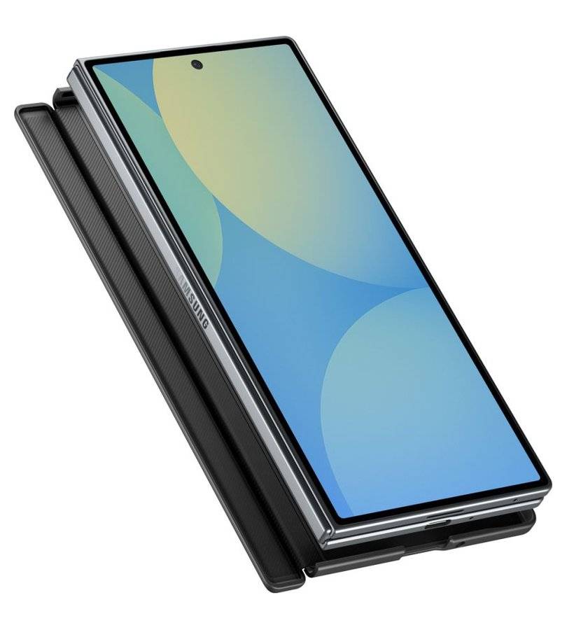 Magsafe Калъф за Samsung Z Fold 8 Ultra, Spigen Air Fit Pro Case, Черен (5)