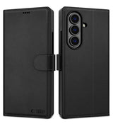 Кожен Калъф за Samsung Z Fold 8 Ultra, Tech-Protect Wallet Book Case, Черен