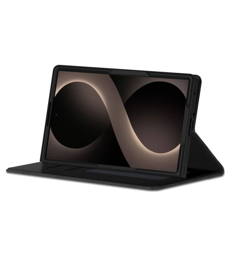 Кожен Калъф за Samsung Z Fold 8, Tech-Protect Wallet Book Case, Черен (3)