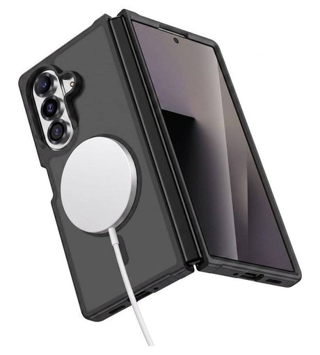 Magsafe Калъф за Samsung Z Fold 8 Ultra, Tech-Protect MagMat Case, Черен (4)