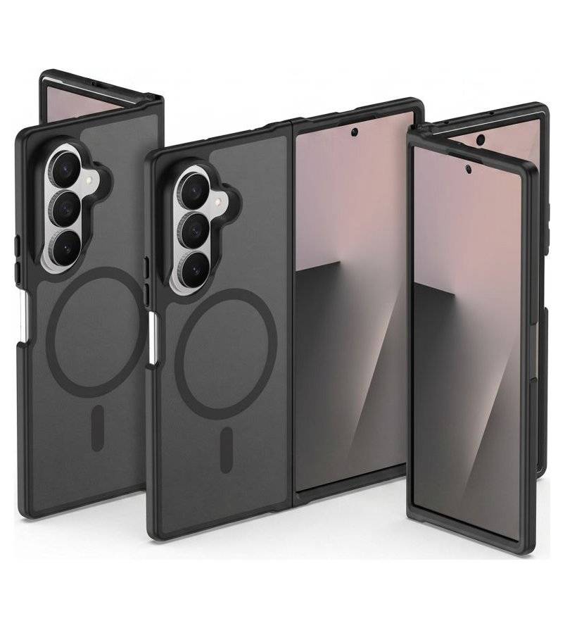 Magsafe Калъф за Samsung Z Fold 8 Ultra, Tech-Protect MagMat Case, Черен (3)
