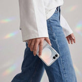 Калъф за Samsung Z Flip 8, Tech-Protect FlexAir Hybrid Case, Прозрачен (2)