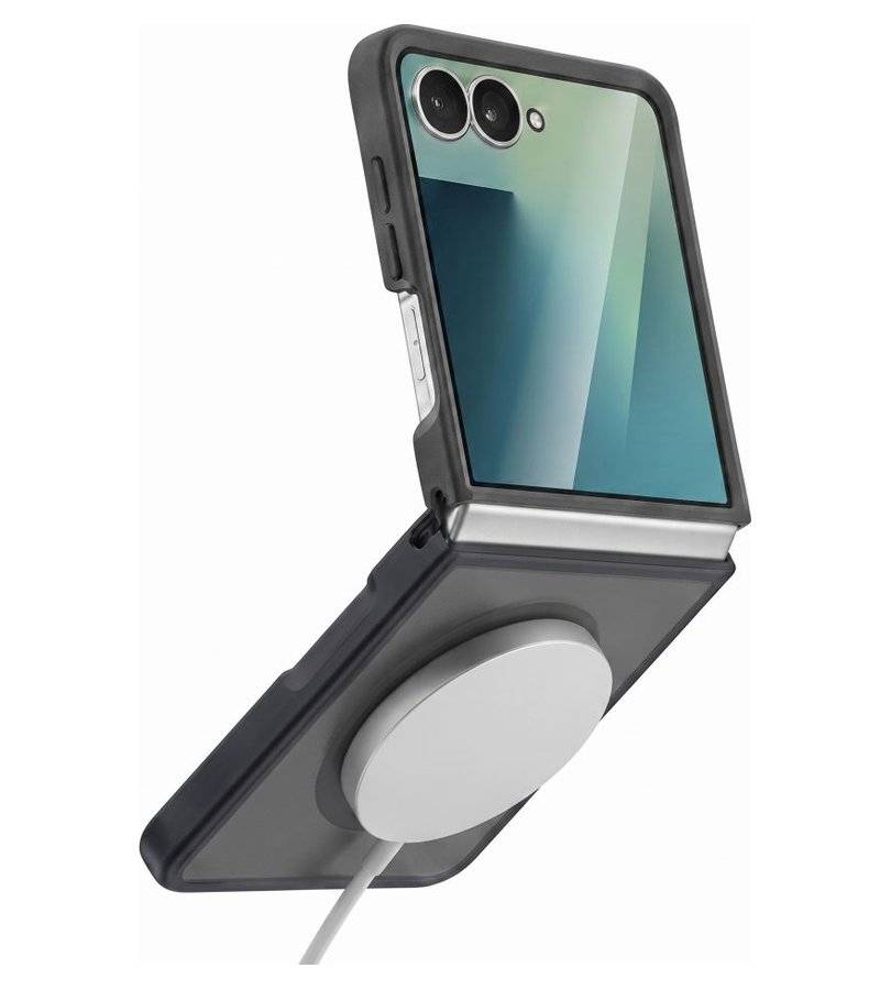 Magsafe Калъф за Samsung Z Flip 8, Tech-Protect MagMat Case, Черен (8)