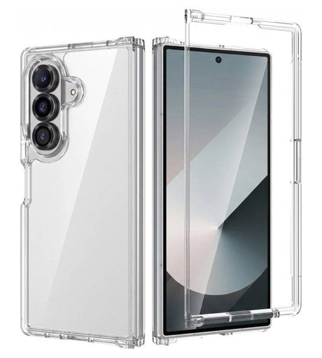 Калъф за Samsung Z Fold 8 Ultra, Tech-Protect FlexAir Hybrid Case, Прозрачен (2)