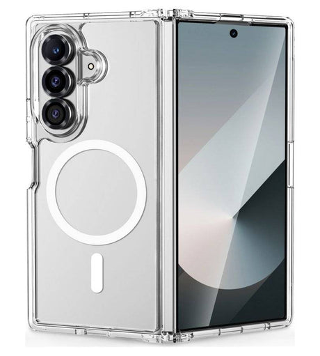 Magsafe Калъф за Samsung Z Fold 8 Ultra, Tech-Protect FlexAir Hybrid Case, Прозрачен