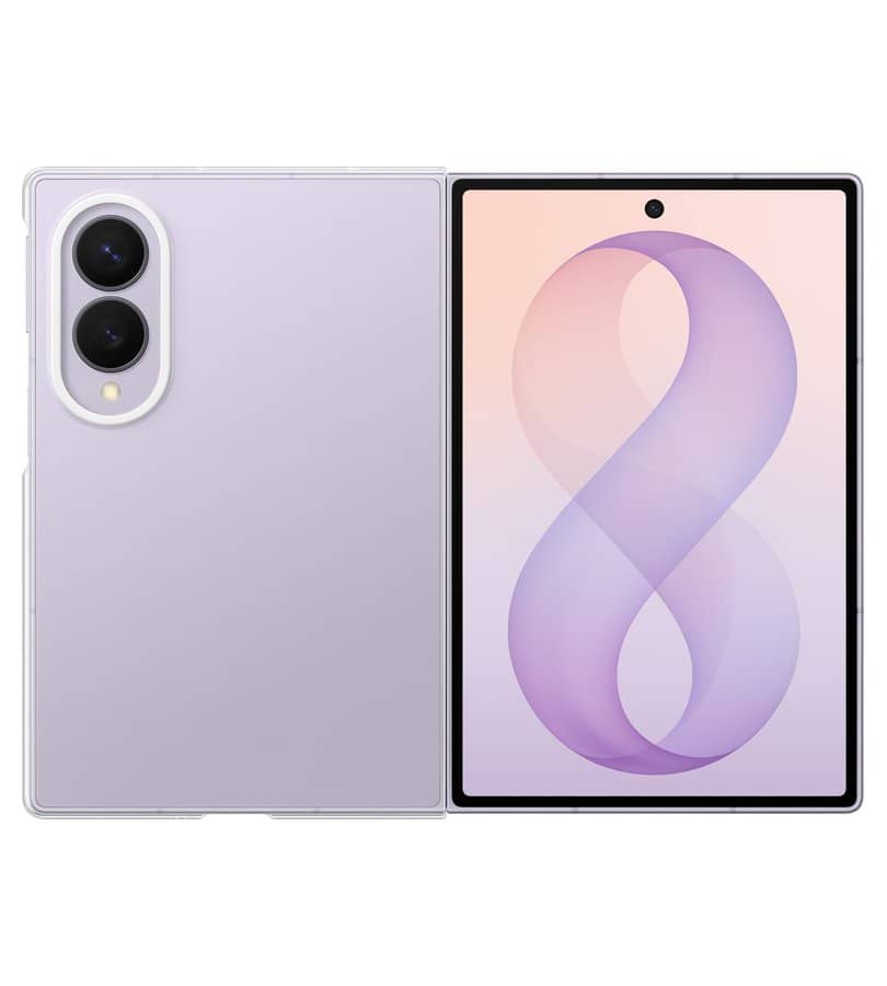Оригинален Калъф за Samsung Z Fold 8, Clear Case EF-QF971CTEGWW, Прозрачен (4)