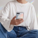 Magsafe Калъф за Samsung Flip 8, Tech-Protect FlexAir Hybrid Case, Прозрачен (6)