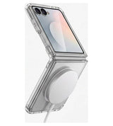 Magsafe Калъф за Samsung Flip 8, Tech-Protect FlexAir Hybrid Case, Прозрачен (7)
