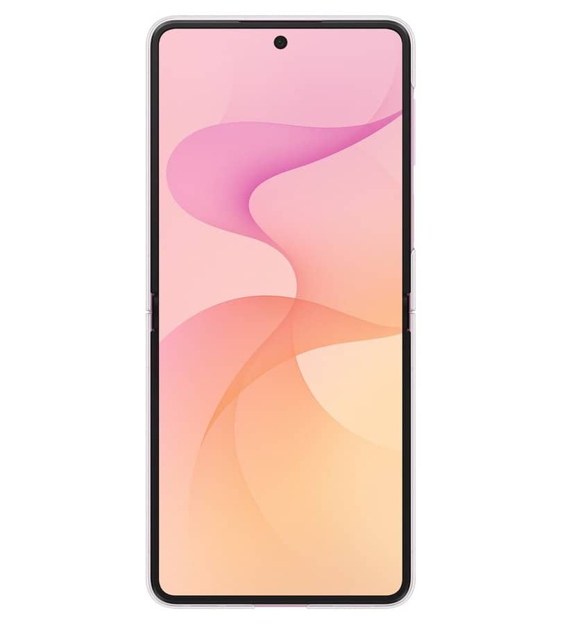 Оригинален Калъф за Samsung Z Flip 8, Clear Magnet Case EF-CF776CTEGWW, Прозрачен (5)