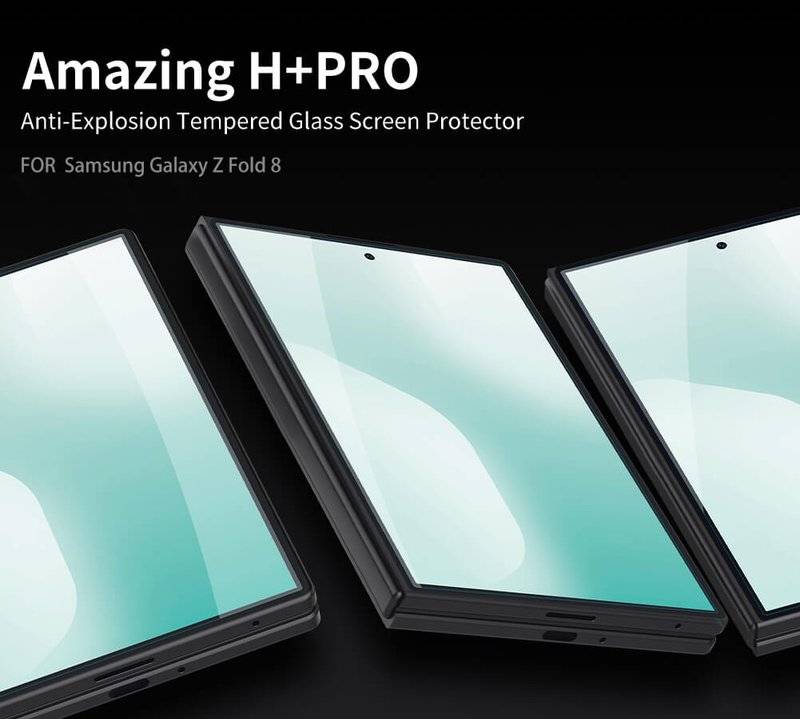 Стъклен Протектор за Samsung Z Fold 8, Nillkin H+Pro Glass, Прозрачен (13)