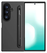 Калъф с Писалка за Samsung Z Fold 8 Ultra, Nillkin Flex Pure Fold Pen Case, Черен (3)