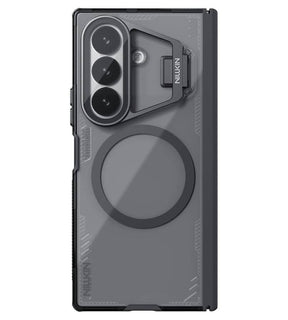 Magsafe Калъф за Samsung Z Fold 8 Ultra, Nillkin Iceblade CamProp Mag Case, Сив