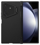 Magsafe Калъф за Samsung Z Fold 8 Ultra, Nillkin Clear CamShield Prop Mag Pen Case, Черен