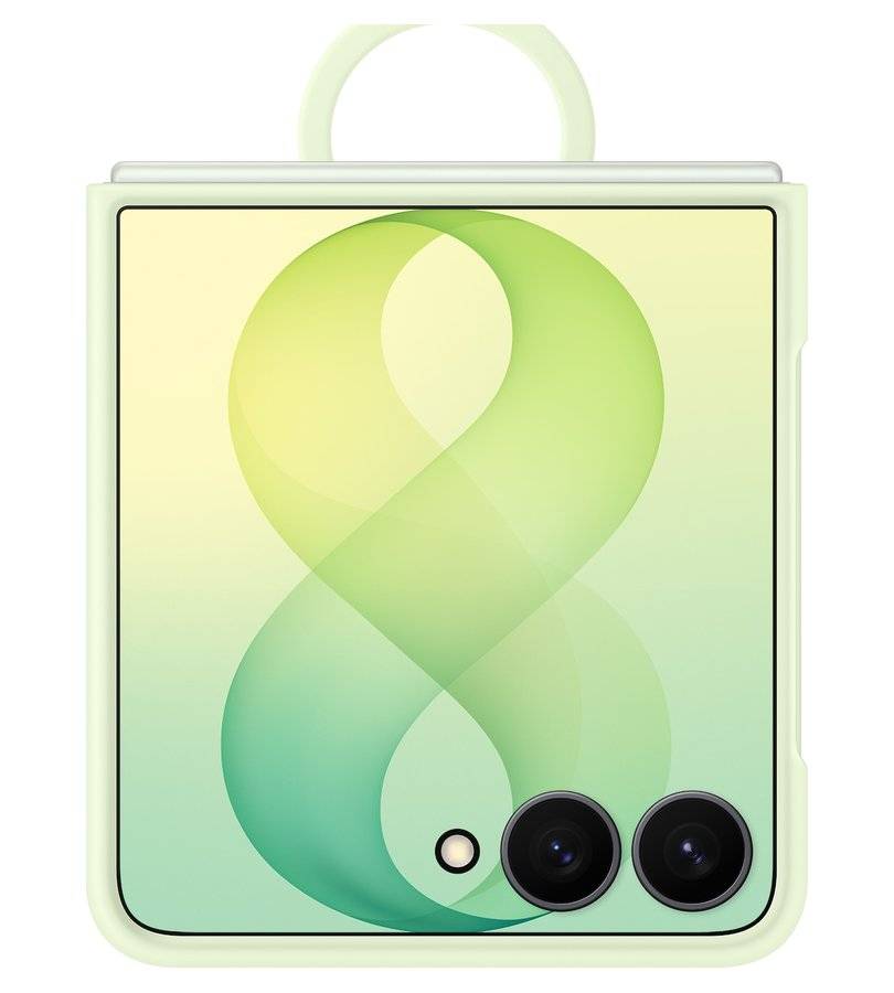 Оригинален Калъф Samsung Z Flip 8, Silicone Ring Magnet Case EF-EF776CGEGWW, Резидав (5)