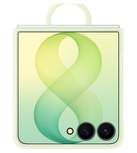Оригинален Калъф Samsung Z Flip 8, Silicone Ring Magnet Case EF-EF776CGEGWW, Резидав (5)