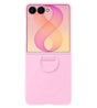 Оригинален Калъф Samsung Z Flip 8, Silicone Ring Magnet Case EF-EF776CVEGWW, Розов