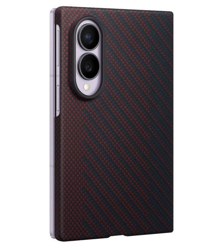 Оригинален Калъф за Samsung Z Fold 8, Carbon Magnet Case EF-KF971SREGWW, Тъмно Виолетов (2)