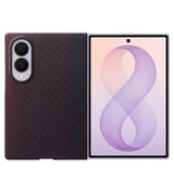 Оригинален Калъф за Samsung Z Fold 8, Carbon Magnet Case EF-KF971SREGWW, Тъмно Виолетов (4)