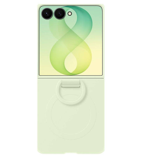 Оригинален Калъф Samsung Z Flip 8, Silicone Ring Magnet Case EF-EF776CGEGWW, Резидав