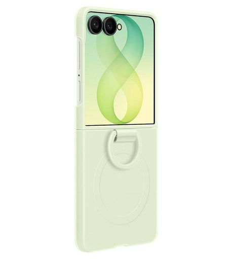 Оригинален Калъф Samsung Z Flip 8, Silicone Ring Magnet Case EF-EF776CGEGWW, Резидав (2)