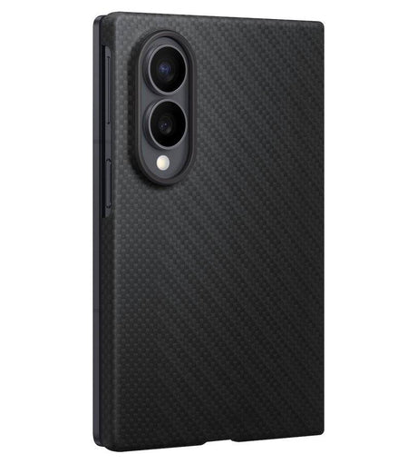 Оригинален Калъф за Samsung Z Fold 8, Carbon Magnet Case EF-KF971SBEGWW, Черен (2)