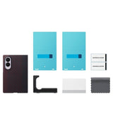 Оригинален Калъф за Samsung Z Fold 8, Carbon Magnet Case EF-KF971SREGWW, Тъмно Виолетов (5)