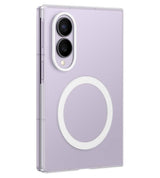 Оригинален Калъф за Samsung Z Fold 8, Clear Magnet Case EF-CF971CTEGWW, Прозрачен (2)