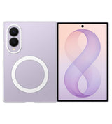 Оригинален Калъф за Samsung Z Fold 8, Clear Magnet Case EF-CF971CTEGWW, Прозрачен (5)
