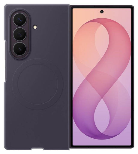 Оригинален Калъф за Samsung Z Fold 8 Ultra, Silicone Magnet Case EF-EF976CVEGWW, Виолетов (4)