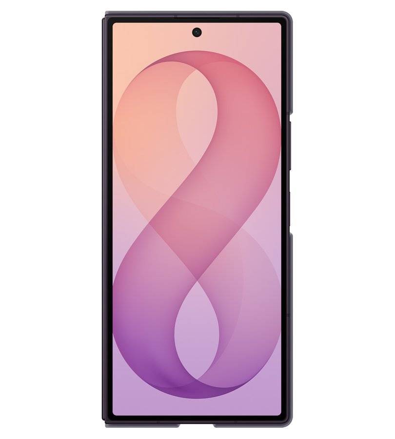 Оригинален Калъф за Samsung Z Fold 8 Ultra, Silicone Magnet Case EF-EF976CVEGWW, Виолетов (3)