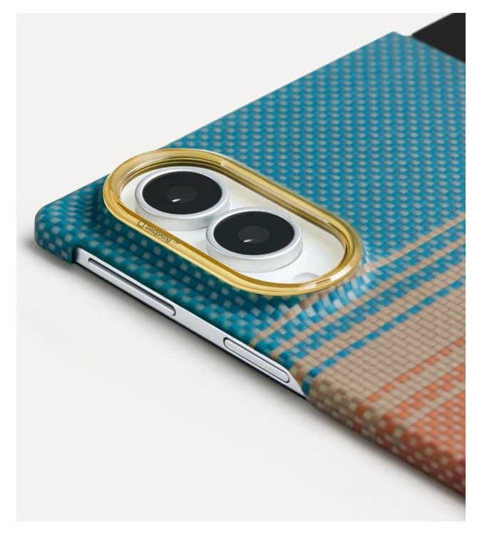 Magsafe Калъф за Samsung Z Fold 8, Pitaka Edge Case Sunset2.0, Кафяв (4)