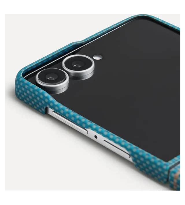Magsafe Калъф за Samsung Z Flip 8, Pitaka Edge Case Sunset2.0, Кафяв (3)