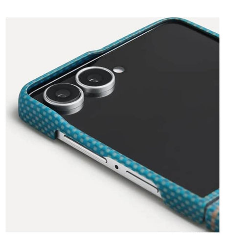 Magsafe Калъф за Samsung Z Flip 8, Pitaka Edge Case Sunset2.0, Кафяв (3)