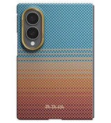 Magsafe Калъф за Samsung Z Fold 8, Pitaka Edge Case Sunset2.0, Кафяв (3)
