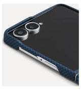 Magsafe Калъф за Samsung Z Flip 8, Pitaka Edge Case Moonrise, Син (3)