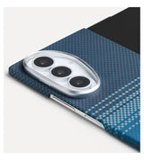 Magsafe Калъф за Samsung Z Fold 8 Ultra, Pitaka Edge Case Moonrise, Син (4)
