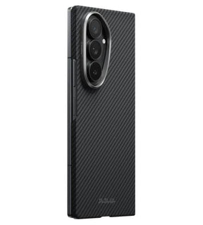 Magsafe Калъф за Samsung Z Fold 8 Ultra, Pitaka Edge Black/Grey Case, Черен
