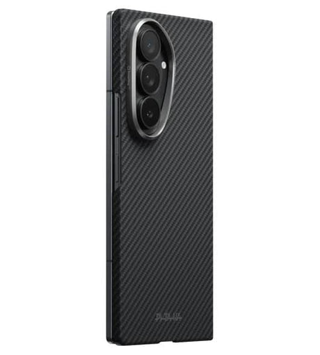 Magsafe Калъф за Samsung Z Fold 8 Ultra, Pitaka Edge Black/Grey Case, Черен