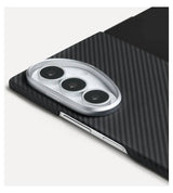 Magsafe Калъф за Samsung Z Fold 8 Ultra, Pitaka Edge Black/Grey Case, Черен (6)