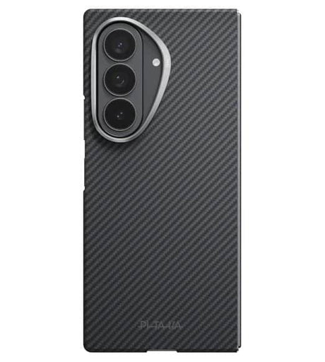 Magsafe Калъф за Samsung Z Fold 8 Ultra, Pitaka Edge Black/Grey Case, Черен (3)