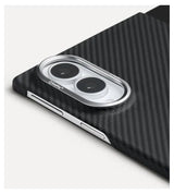 Magsafe Калъф за Samsung Z Fold 8 Ultra, Pitaka Edge Black/Grey Case, Черен (6)