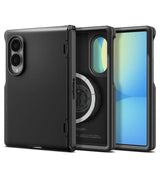 Magsafe Противоударен Калъф за Samsung Z Fold 8, Spigen Slim Armor Pro Case, Черен