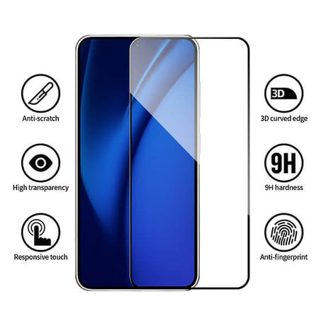 Стъклен Протектор за Samsung Z Flip 8, Blueo Anti-Static HD 2.5D Glass, Прозрачен (3)