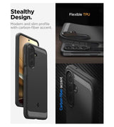 Противоударен Калъф за Samsung A37, Spigen Rugged Armor Case, Черен (8)
