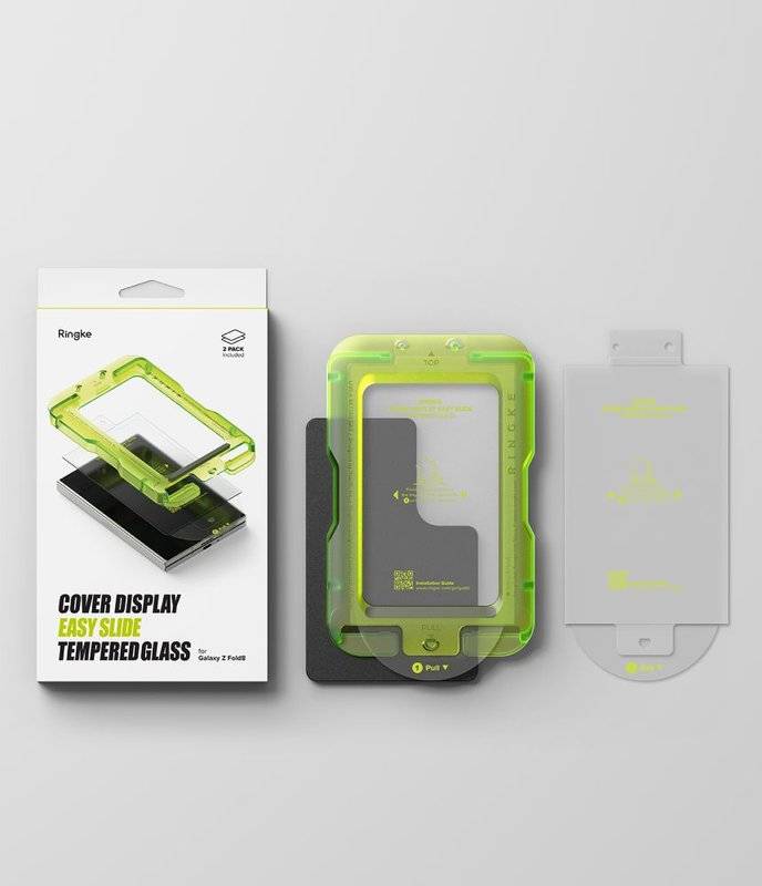 Стъклен Протектор за Samsung Z Fold 8, Ringke Easy Slide Glass 2бр., Прозрачен (7)